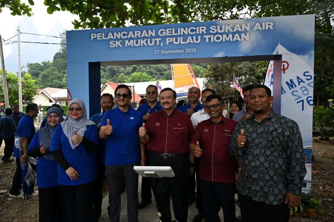 Majlis Pelancaran Kemudahan Laluan Gelincir Di Pulau Tioman, Pahang